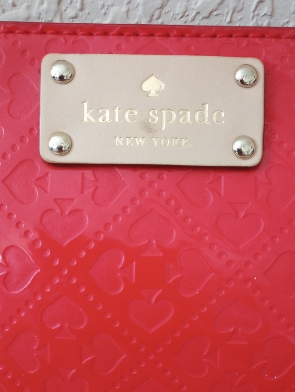 Kate Spade Amy Red Patent Crossbody Bag - Picture 2 of 11